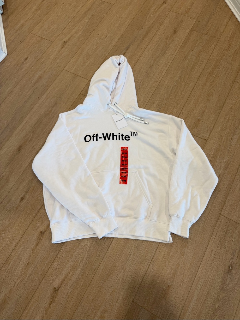 Off-White White Logo Hoodie